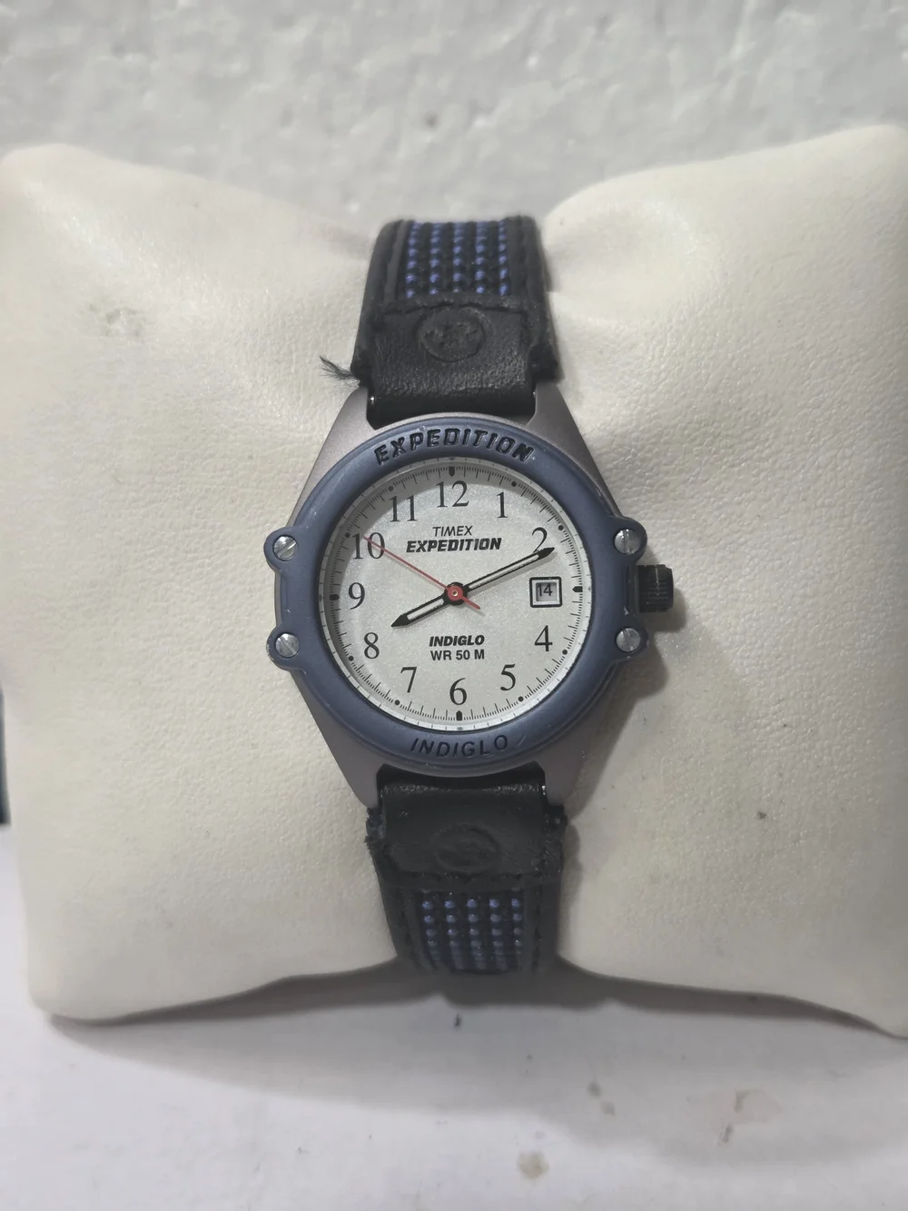 Timex Expedition Unisex White Dial Blue Accent Watch